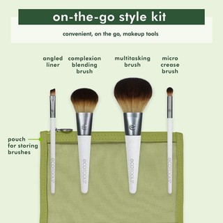 [Meoheo] Bộ cọ 5 Piece Travel Brush Set Ecotools