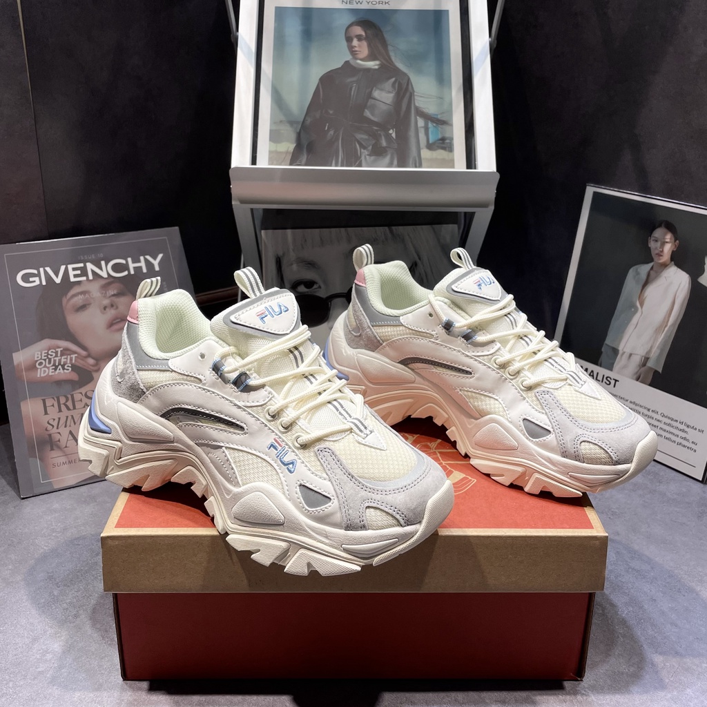 Giày thể thao FILA INTERATION LIGHT 1JM01283 gót xanh