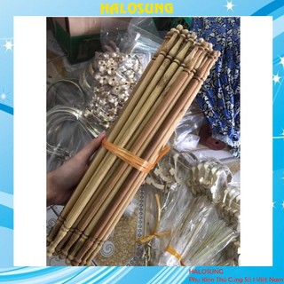Cầu đứng Halosung cầu thẳng tre lồng chào mào tiện 2 đầu đẹp, tỉ mỉ, chắc chắn PK140
