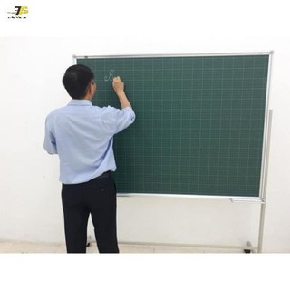 BẢNG DI ĐỘNG TỪ XANH KẺ Ô LY TIỂU HỌC - KÍCH THƯỚC 90 X 120cm
