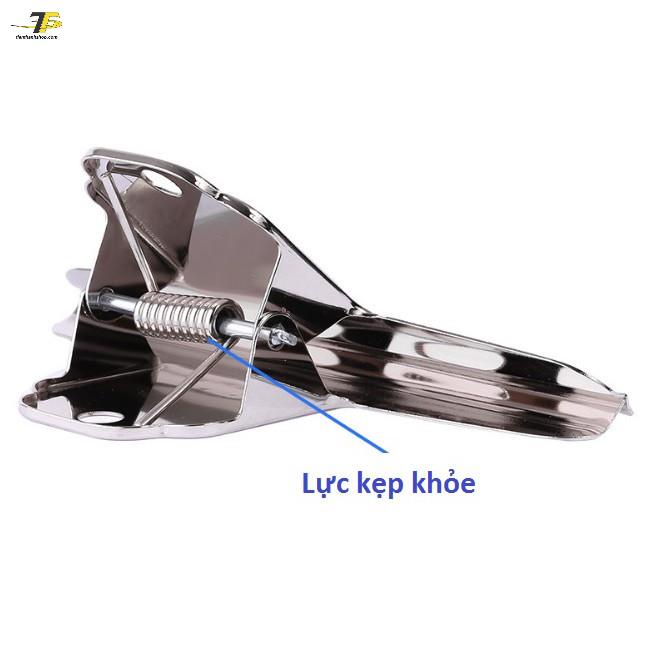 Kẹp inox 102mm deli 9532