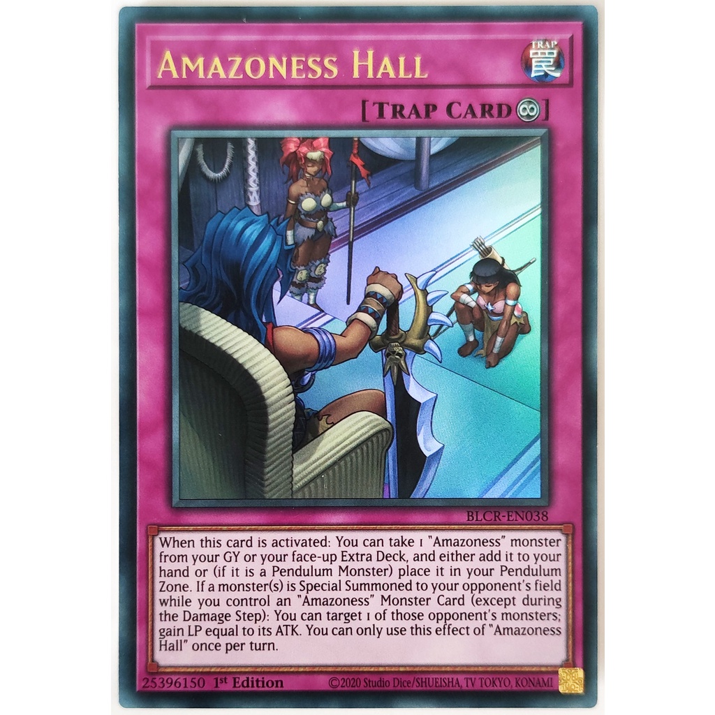 [Thẻ Yugioh] Amazoness Hall |EN| Ultra Rare