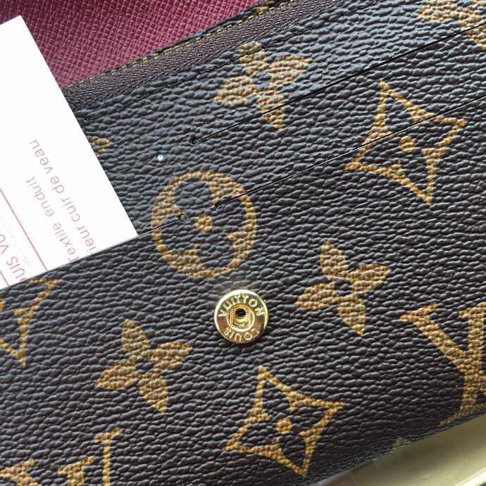 Ảnh vật lý Louis Vuitton nguyên bản chính hãng ví nữ thời trang LV M60136 Sẵn sàng giao hàng