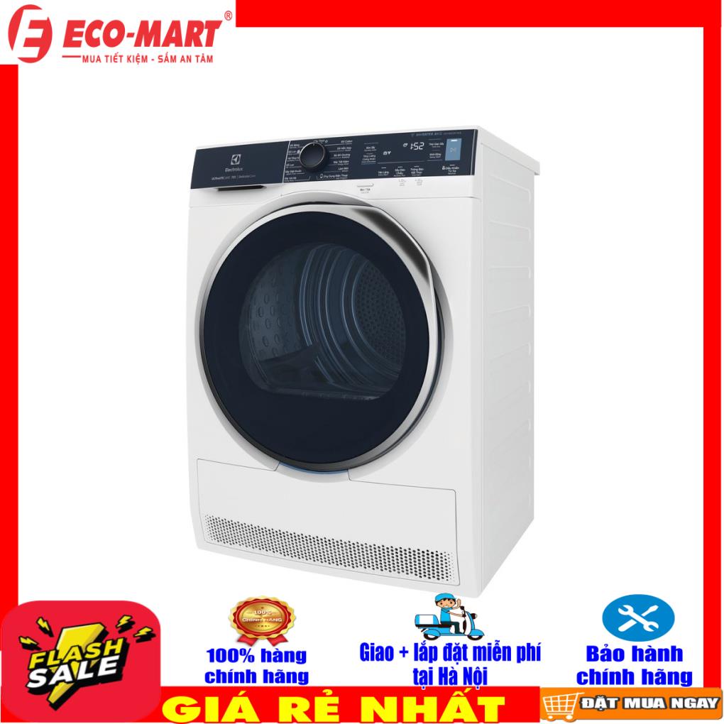 Máy sấy Electrolux  bơm nhiệt EDH803Q7WB 8 kg