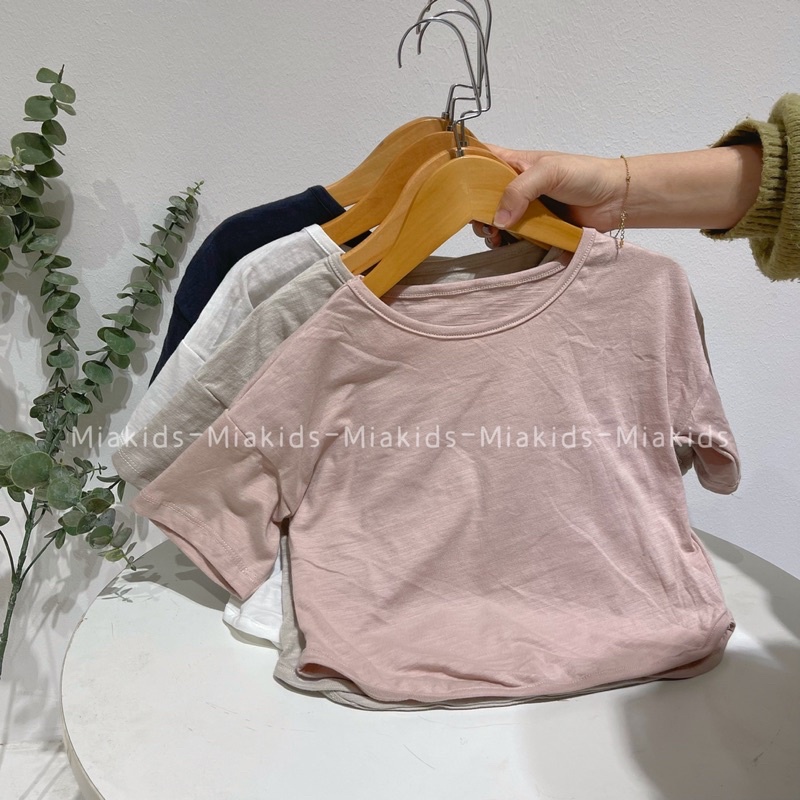 Áo mùa hè cho bé, Áo cộc cho bé chất cotton phong cách Hàn Quốc