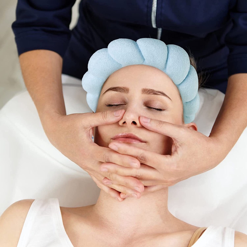 Băng Đô Vải Nhung Màu Trơn Phong Cách Hàn Quốc Cho Nữ