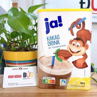 Bột Cacao Ja! Kakao Drink 800g nội địa Đức