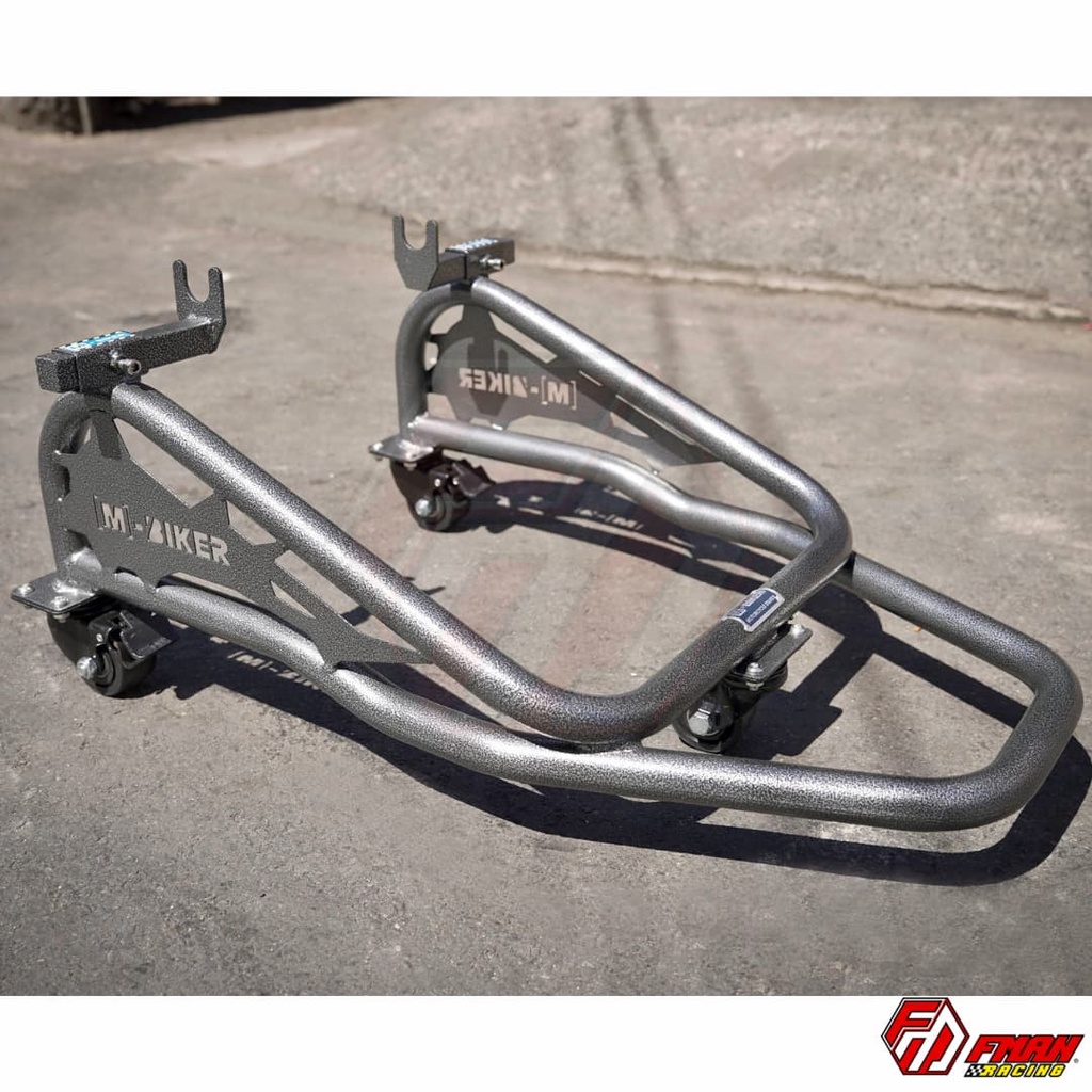 Chống nâng xe 3 bánh khoá di chuyển M-BIKER lớn chính hãng