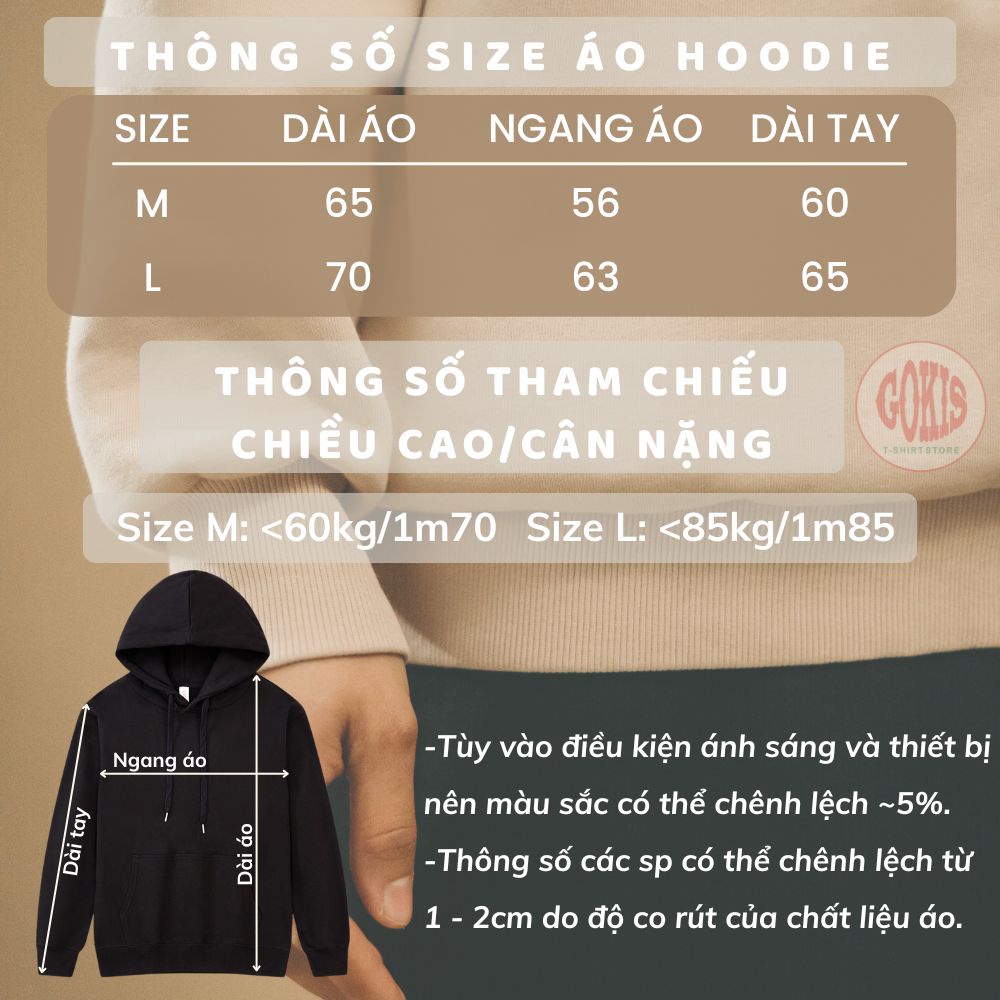 Áo hoodie Arsenal in logo vải nỉ bông form rộng - Áo khoác nỉ có mũ dáng rộng unisex Gokis shop