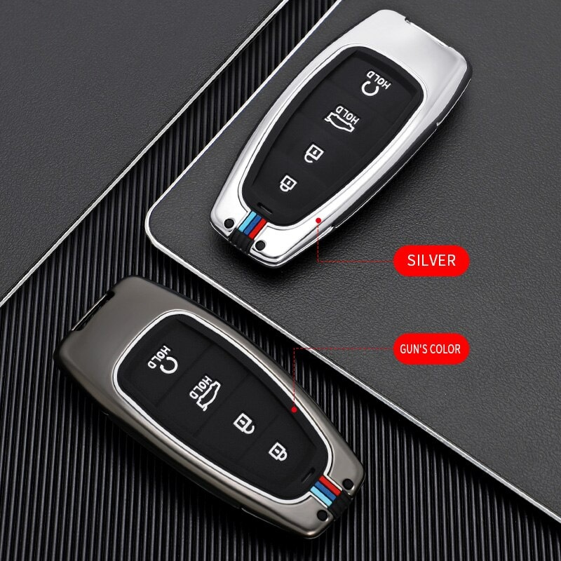 Vỏ Bọc Chìa Khóa, Ốp Bảo Vệ Chìa Khóa Phản Quang Dành Cho Xe Hyundai SantaFe 2021, Tucson 2022