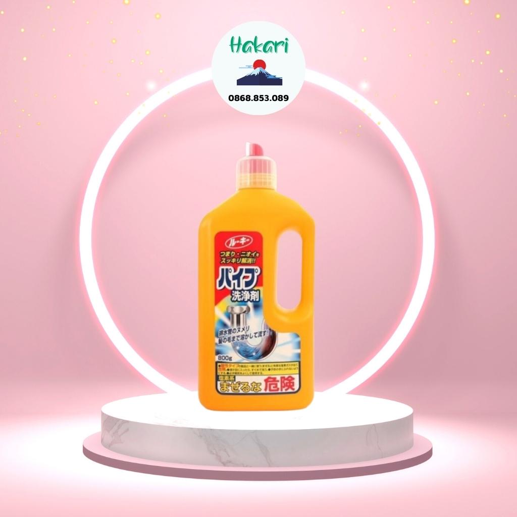 Chai thông tắc đường ống 800g Rocket vàng