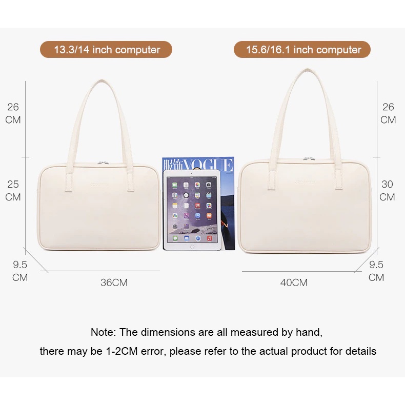 Túi xách laptop, macbook thời trang cao cấp. Túi đựng macbook, laptop nữ 13inch, 14inch, 15.6inch-K09