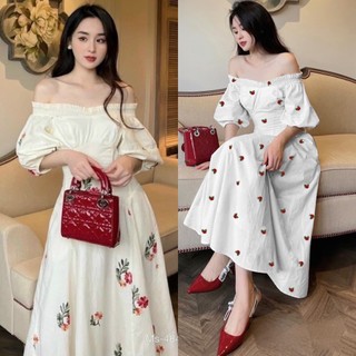 ĐẦM MAXI HOA BẸT VAI (KÈM VIDEO HÌNH THẬT)
