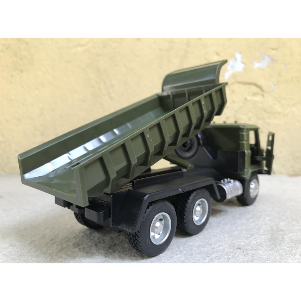 Mô hình xe Quân đội Gaz 66 tải ben 1:36