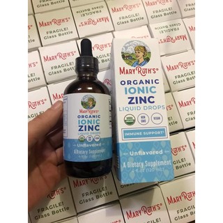 Dung dịch bổ sung kẽm hữu cơ Mary Ruth's Organic Liquid Ionic Zinc