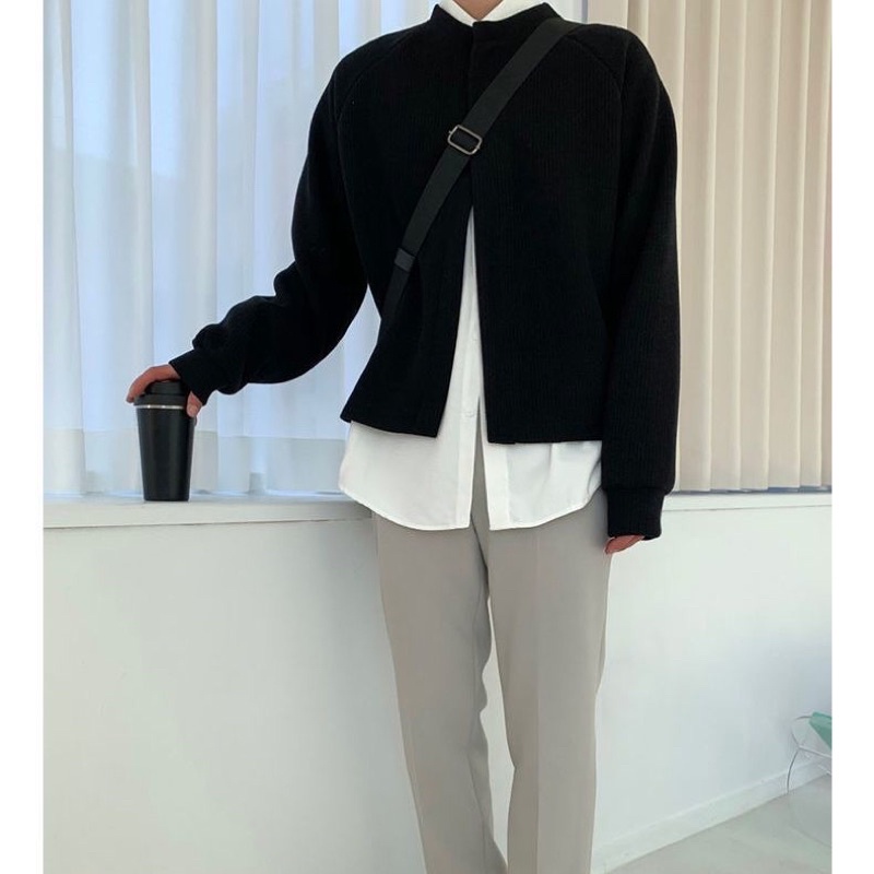 Áo Khoác Len Phong Cách Hàn Quốc Nam Nữ