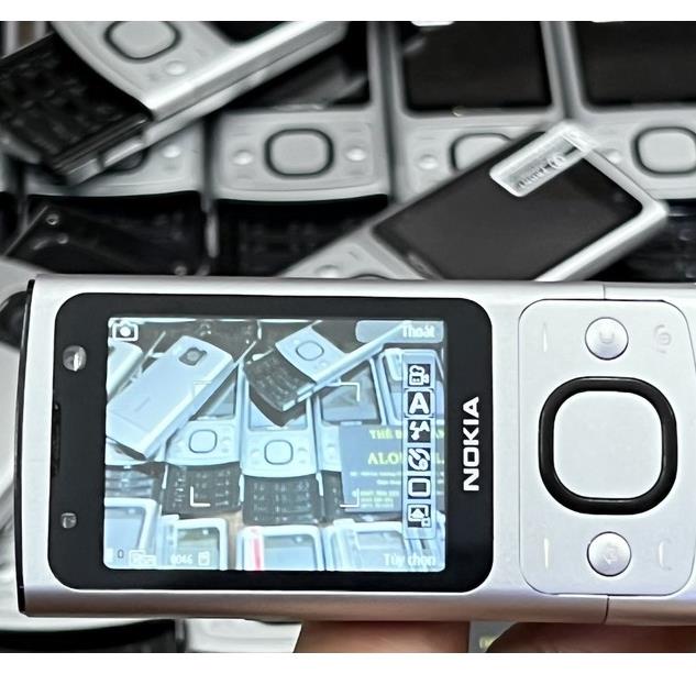Điện Thoại Nokia 6700S Pin Zin Sài 2-5 Này Nắp Trượt Chính Hãng Mỏng Vỏ Nhôm Nhẹ
