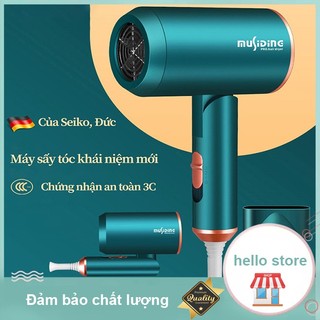 Máy sấy tóc cao cấp, công suất cao 2000W công nghệ sấy lạnh, ion âm chăm sóc tóc