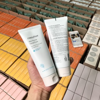 Sữa rửa mặt cho da mụn innisfree bija trouble facial foam 150g