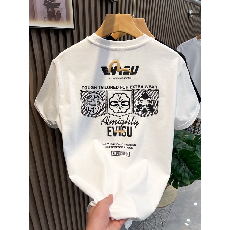 Áo Thun Tay Ngắn Cổ Tròn In Họa Tiết Thời Trang Mùa Hè Cho Nam