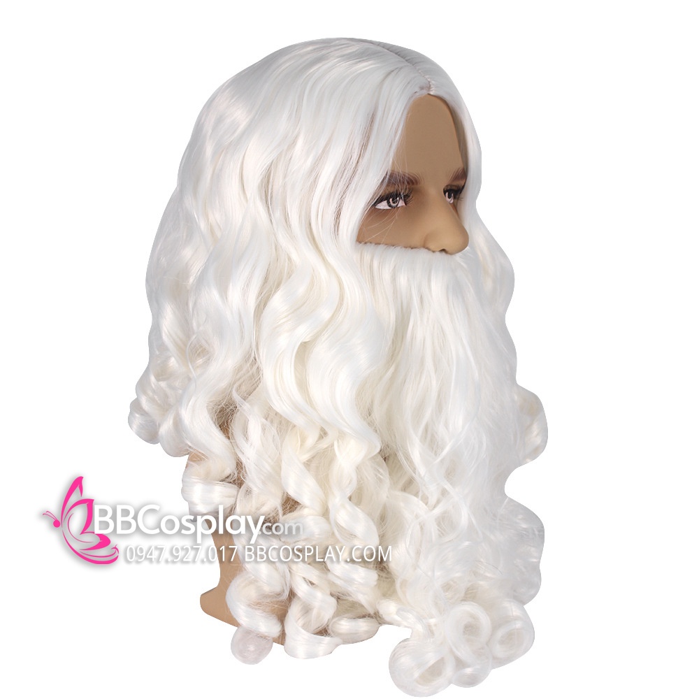 Tóc Giả Và Râu Ông Già Noel - Mẫu Đẹp  - 15446