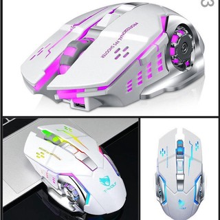 Chuột không dây GAMING T-WOLF Q13 (Màu Trắng)
