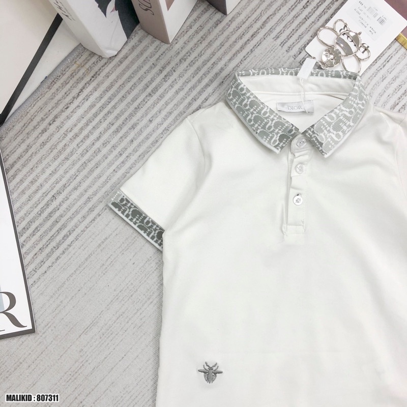 Áo phông polo Di or bé trai hàng sc