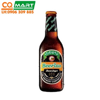 Bia đen Lào Chai 330ml