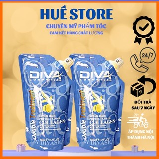 Kem ủ tóc collagen diva 500ml - hấp tóc phục hồi hư tổn huế store