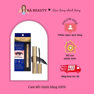 Mascara NongChat Browit Thái Lan Làm Dày và Dài mi ,cong mi Chống thấm nước