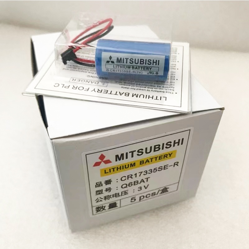 Pin nuôi PLC Mitsubishi Q6BAT CR17335SE-R  ,  MR-BAT A6BAT ER17330V/3.6V