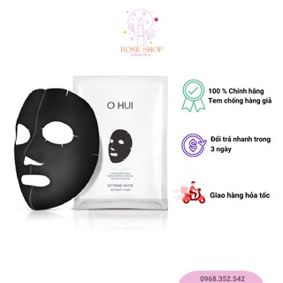 Mặt nạ dưỡng trắng da Ohui Extreme White 3D Black Mask