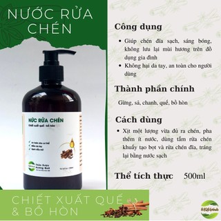 Nước rửa chén thảo dược