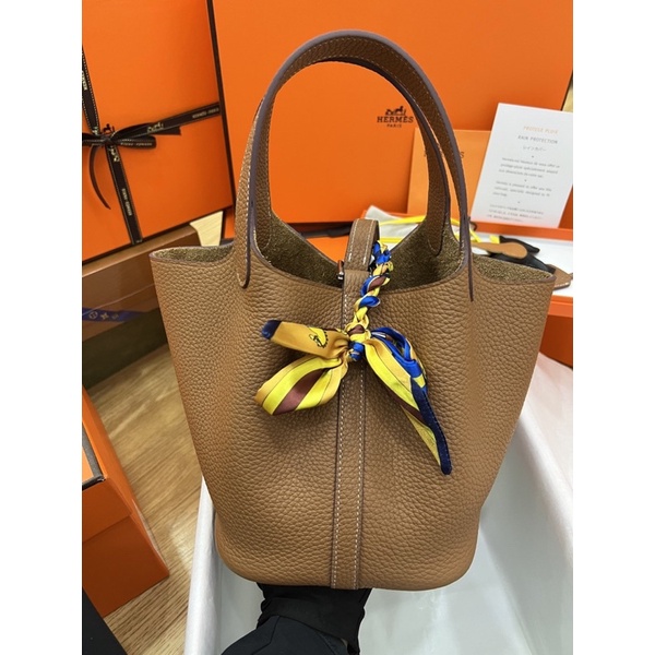 Túi xách nữ H_M PICOTIN size18 full box siêu sịn