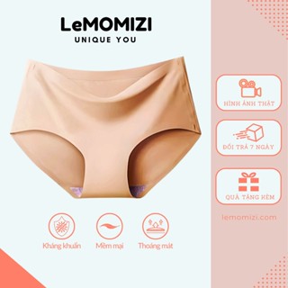 Quần Lót Nữ Đúc Su 12 màu có big size cao cấp thun lạnh không đường may kháng khuẩn M-XXL (35-68kg) LeMOMIZI