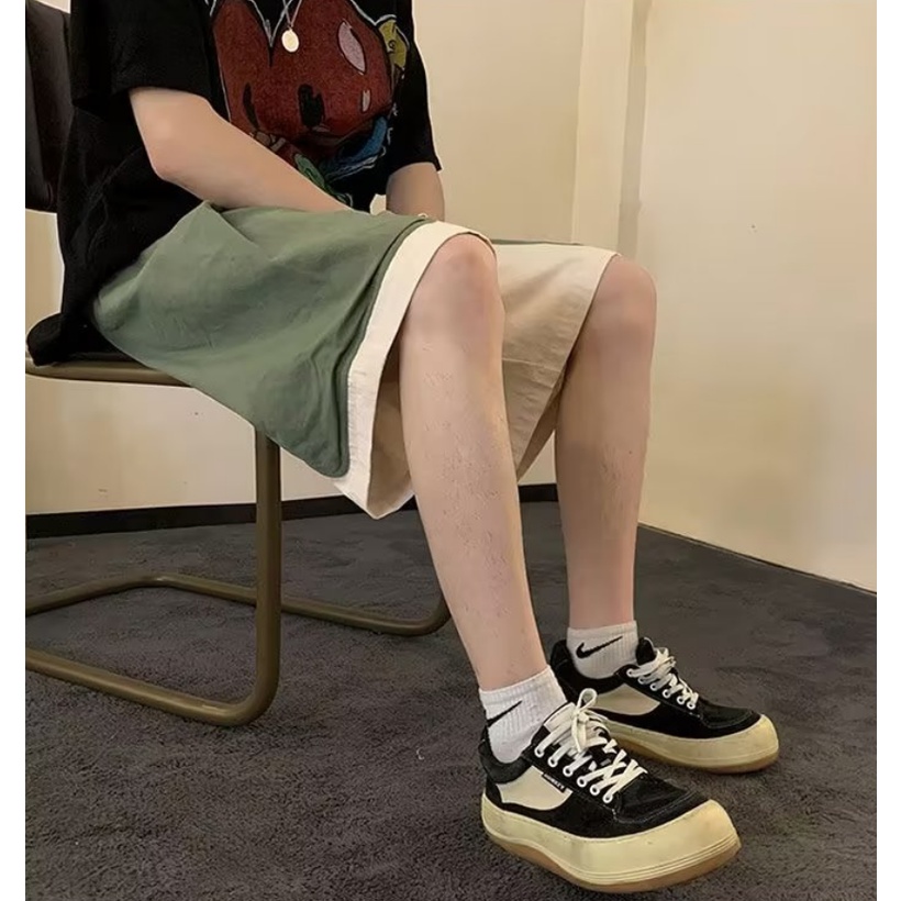 ✦ AFFLIGA ✦Quần Dài Thể Thao Dáng Suông Phối Túi Dây Rút Tùy Chỉnh Thời Trang Mùa Hè Cho Nam