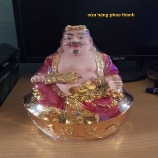 Thần tài ông địa đỏ ( nhựa )