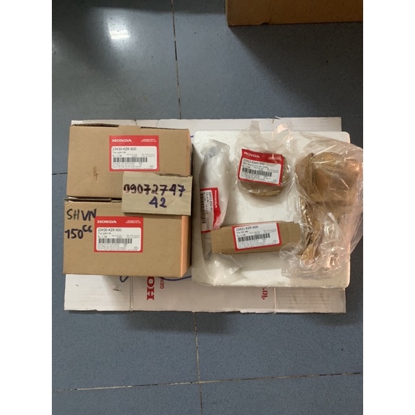 Bộ nhông láp SH VN 150 (K02)đời (2013- 2018)zin hãng Honda