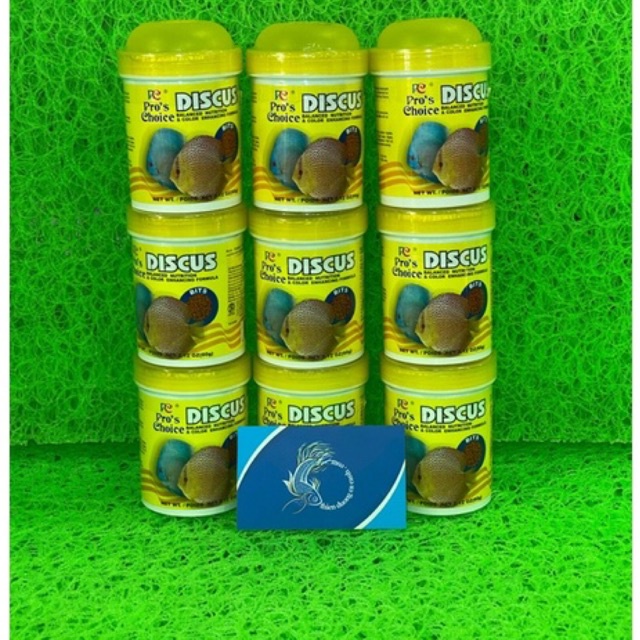 Thức Ăn Cho Cá Dĩa DISCUS Dạng Hạt - Hủ 60gram