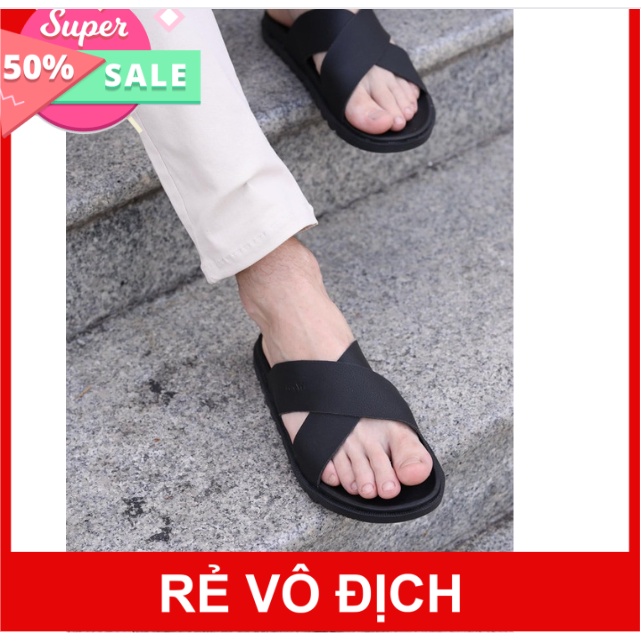 ⚡TREND ⚡ Dép nam Nữ quai ngang thời trang , Dép Z A R A phong cách