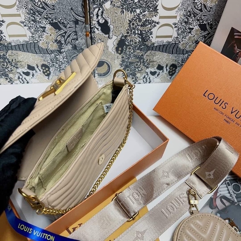 TÚI đeo chéo nữ LV NEW WAVE 2in1 SP FULLBOX SEAL