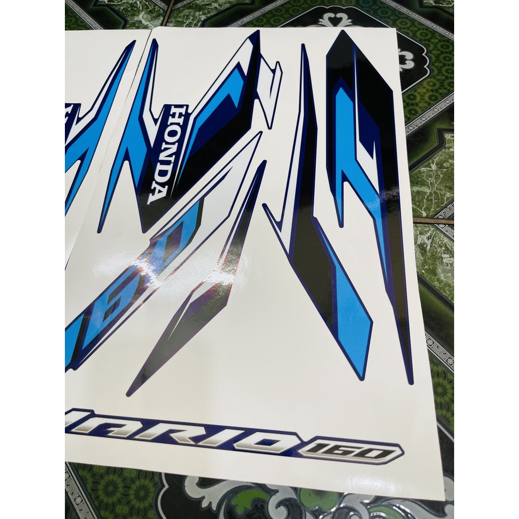 Tem rời Vario 160 - mẫu mới 2023 cho xe xanh