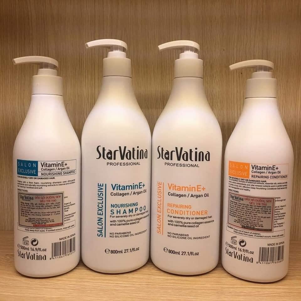 Dầu gội xả Star Vatina 800ml