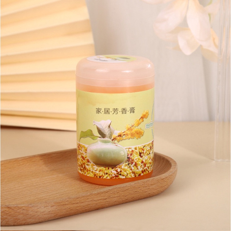 Sáp thơm hình nấm, Sáp thơm khử mùi hương:  Đào, Chanh, Hoa quế, Hoa anh đào