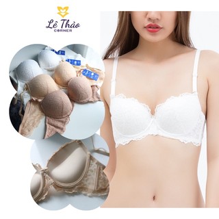 SALE XẢ KHO Áo ngực mút dày nâng ngực mặc Áo dài có gọng ren