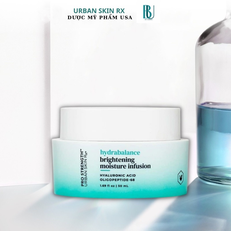 Kem Dưỡng Ẩm Dành Cho Mọi Loại Da Urban Skin Rx Hydrabalance Brightening Moisture Infusion 8ml