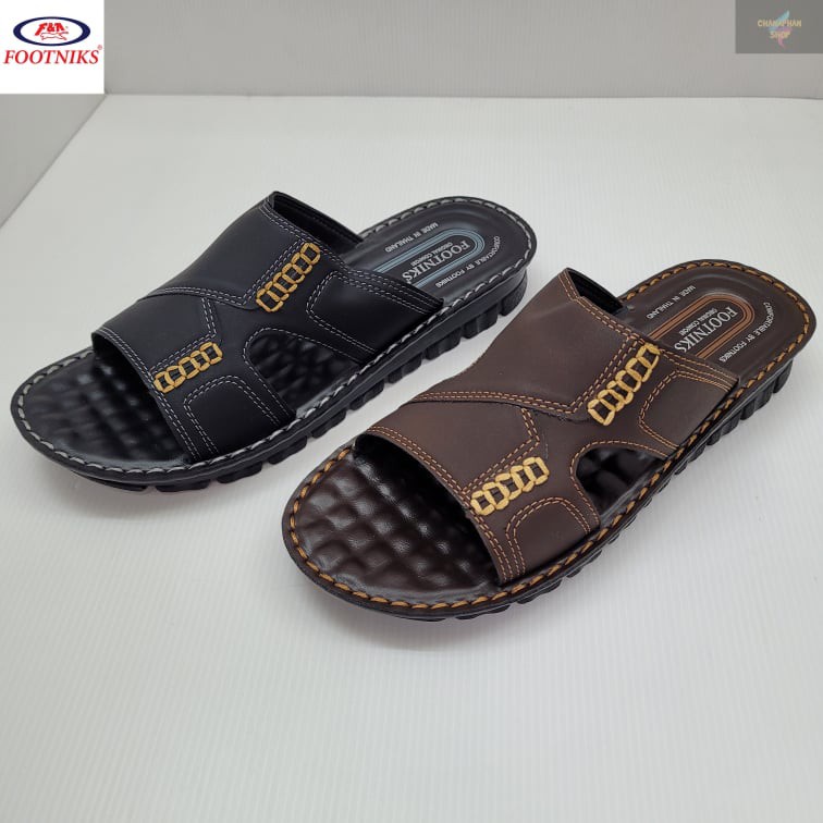 Dép Da Nam Quai Ngang FPU33- 0942M
