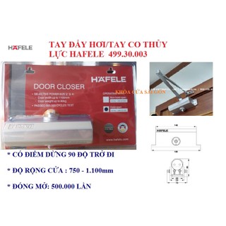 [Hỏa tốc HCM] TAY CO THỦY LỰC/TAY ĐẨY HƠI HAFELE CÓ DỪNG 90 ĐỘ 499.30.003
