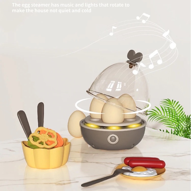 Đồ chơi kệ bếp 88 chi tiết cho Bé - Bếp có phun khói, vòi nước chảy thật, cắt trái cây