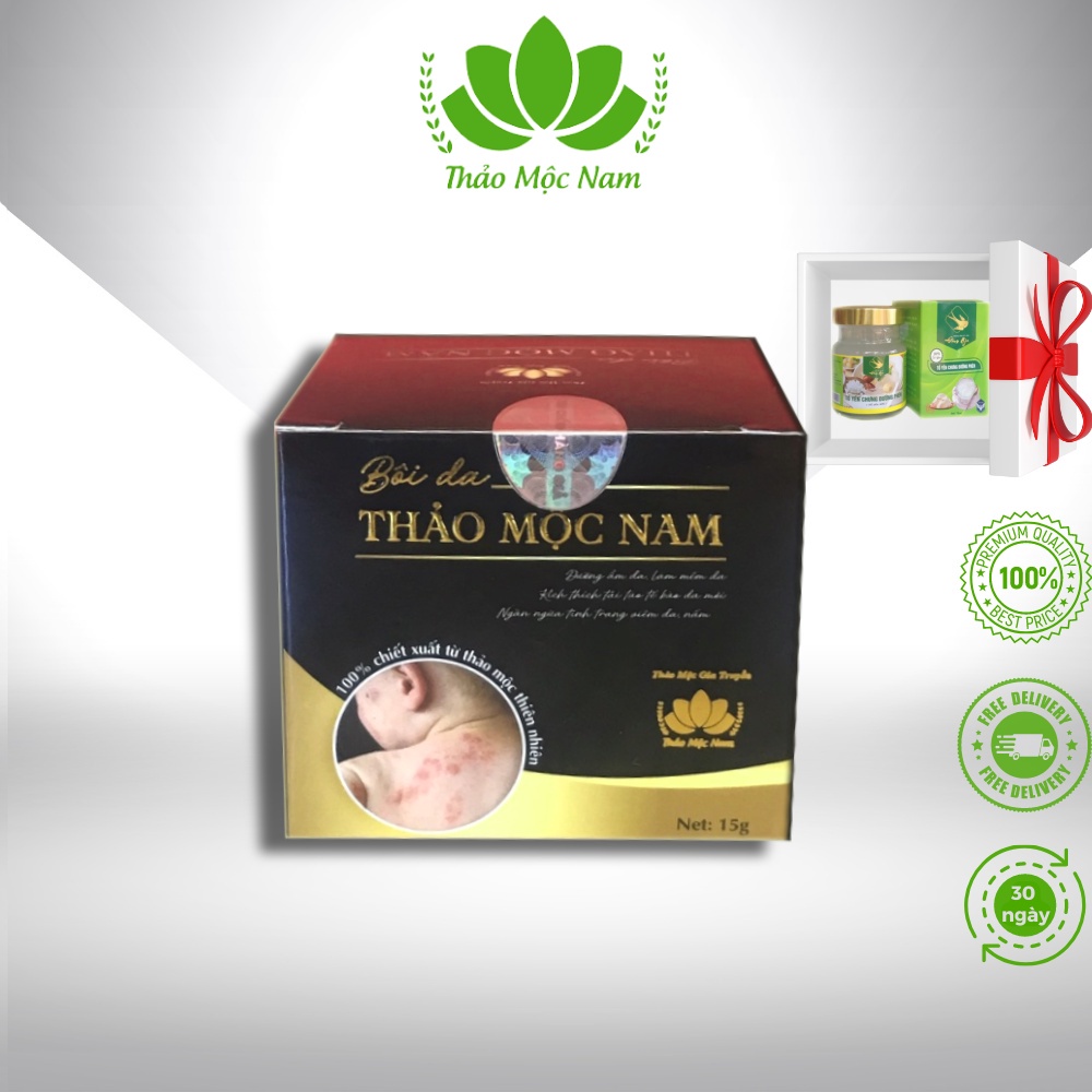 Kem bôi da THẢO MỘC NAM - 1 hộp / 15g Chăm sóc sức khoẻ và dinh dưỡng